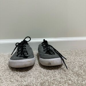 Sperry Kids Gray Canvas Sneakers
